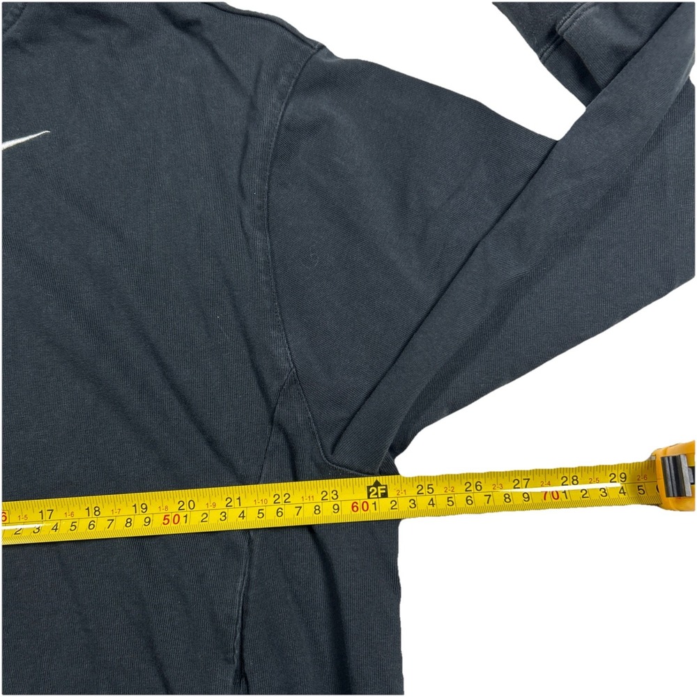 Nike Full Zip Black Hoodie Women's 1X Cropped Boxy Fit Oversized‎ Casual - Picture 5 of 7